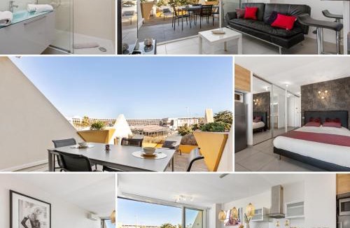 Naturist Village Apartment | Le wildly Studio luxe - terrasse - garage - Héliopolis Village Naturiste