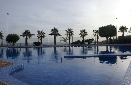 Orihuela Costa Apartment | Lovely Frontline Apartment, Large Communal Pool With Sea Views, Bar/Restaurant A