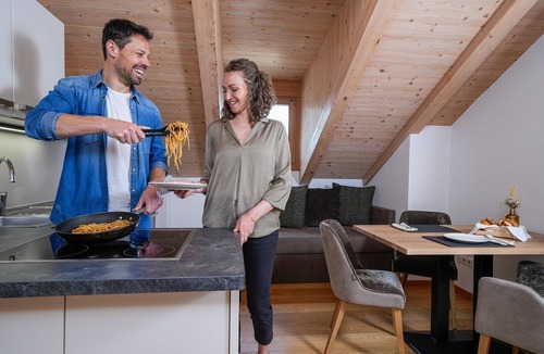 Nova Ponente Apartment | Luxury Apartment "Weißhorn" with Mountain View and private Steam Sauna