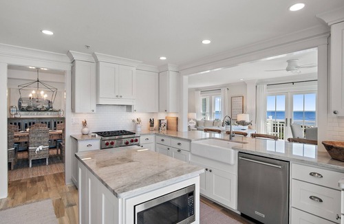Gulf District Condo | LUXURY BEACHFRONT CONDO IN WATERCOLOR! Corner unit! Book NOW for 2025!