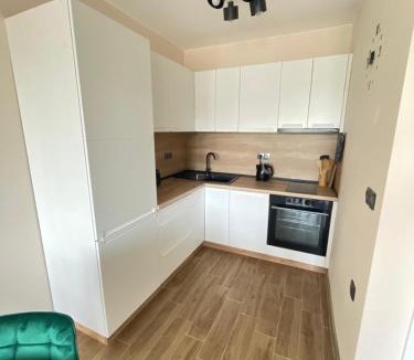 Plovdiv Center Apartment | Modern 1BR Apart with Hill View & Parking