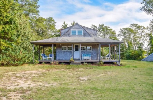 Orleans House | Private beach access Wrap around porch!