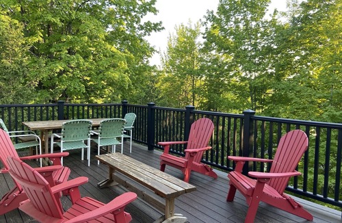 Lake Placid House | Quiet, Peaceful Location, Walk to Everything, Hot Tub, Fireplace, Game Room