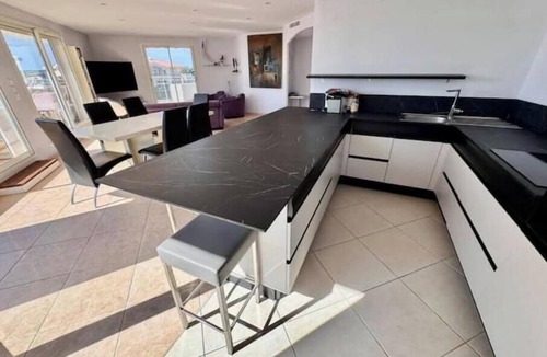 Pointe Croisette Apartment | RARE 125 m² + 55 m² Terrace PALM BAY by RIVA EVENT