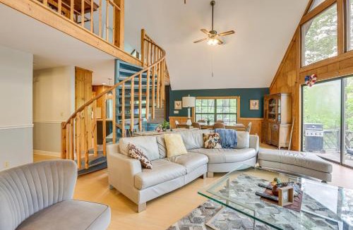Shelby House | Riverfront Shelby Home with Private Boat Dock!