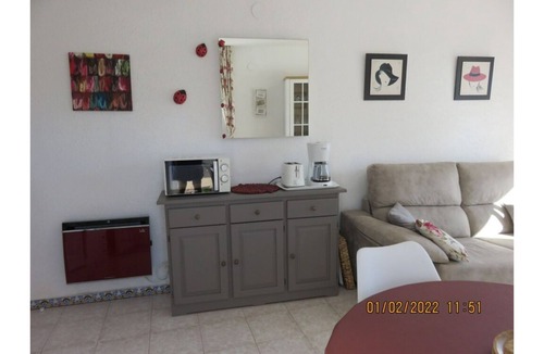 Peniscola Apartment | Spanish Mont-St-Michel. Two terraces with sea view. Two TVs + WIFI