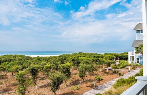 WaterSound Beach Condo | Spend Fall at the Beach! Gulf Views & Steps from Beach and Community Pool! 3 Adult Bikes!