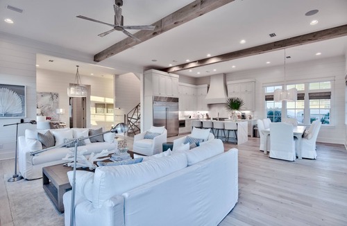 Seacrest House | Spend Summer by the Beach! Steps From The Beach! Private Pool! Gulf Views! Low-Speed Vehicle!