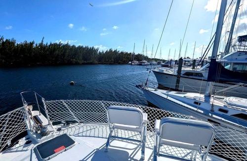 Key West Boat Rental | Strictly Pleasure : Unique Yacht Stay in the Keys : Marina & Sunset Views