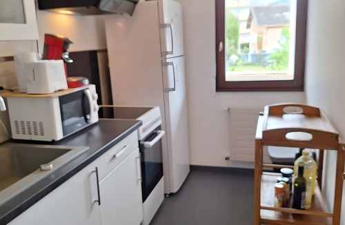 Gaillard Apartment | Studio "Les Cascades" with Mountain View, Balcony, and Wi-Fi