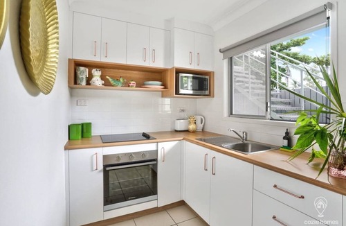Parramatta Park Apartment | Tropicana Pineapple - Chic Retreat with Private Courtyard & BBQ