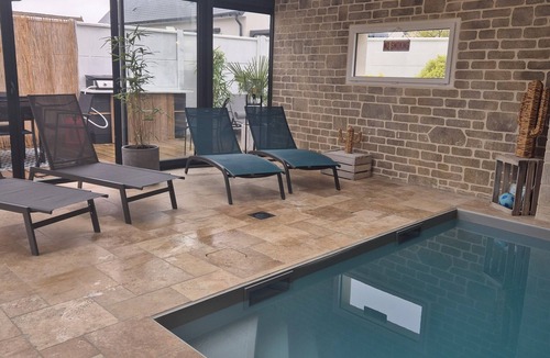 Escoville Villa | Villa Avec Piscine Privée et Chauffée Proche Cabourg et Plages du Débarquement