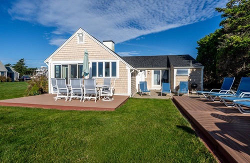 Dennis Port House | WATER FRONT BEACH FRONT CENTRAL A/C 180 DEGREE OCEAN VIEW