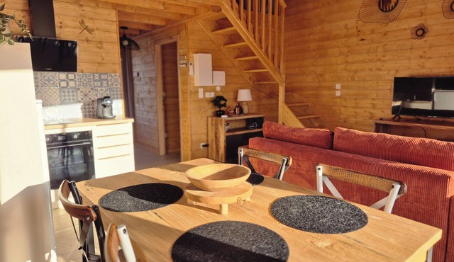 Chalet on the banks of the Saône