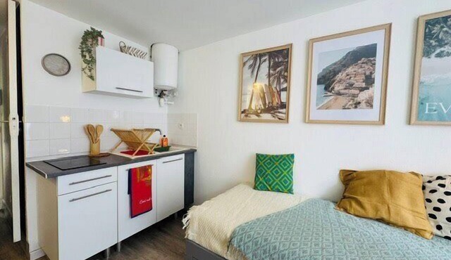 Charming studio for two in the heart of Caen
