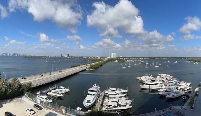 Cozy Studio with the Best Miami Skyline Views and free parking