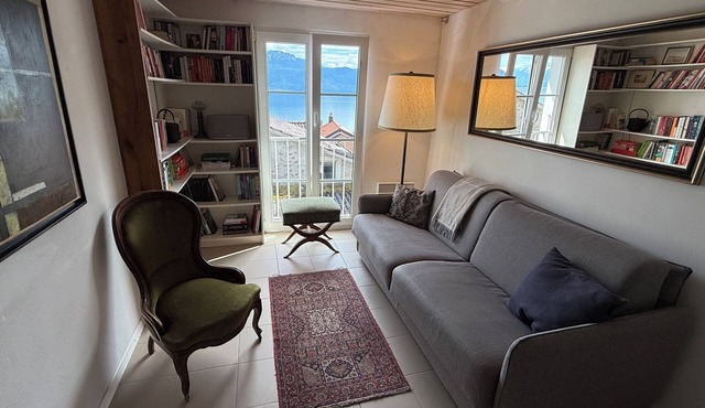 Lake view 3-level 35m2 Apartment in Riex -Cully