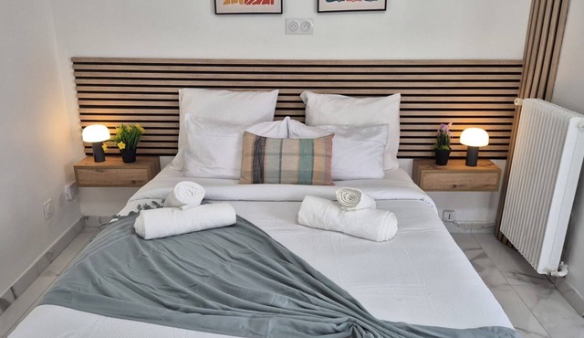 Le Cocon : Bright studio 32m² + free private parking (rare). Near Stadium