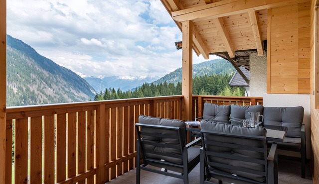 Mountain Chalet "Blosegghof Himmelblick" with Mountain View & New Whirlpool