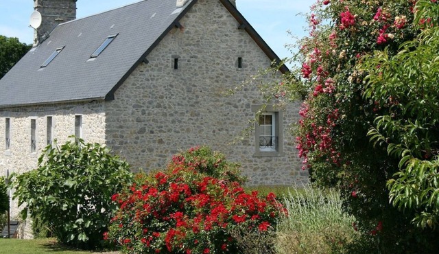 Old farmhouse in Montchaton Orval sur sienne near Mont Saint Michel