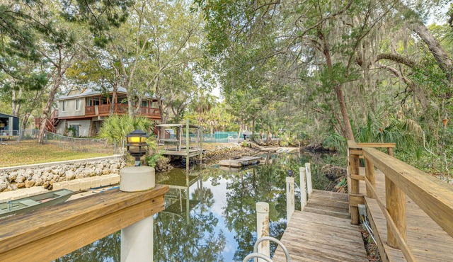 Private Dock: Canal-front Homosassa Home!