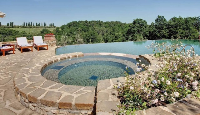 Private Tuscan villa with pool near Florence