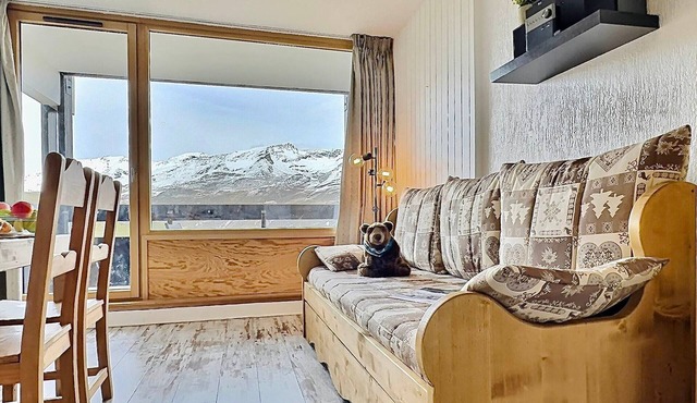 Renovated studio for 4 near slopes in Tignes Lavachet