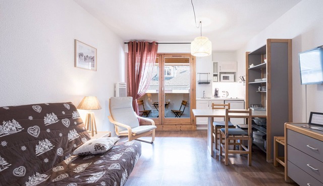 Studio "Grand Chalet" with Balcony and Wi-Fi