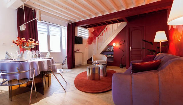 Superb 3-star gîte, parking space in front of the gîte. Pets welcome!