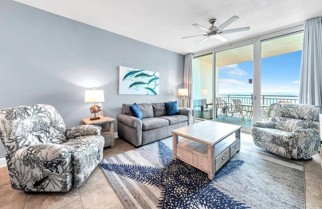 FREE Beach Chair Service-BeachFRONT-2 Gulf Front Pools-Hot Tub-Aqua Resort 1007