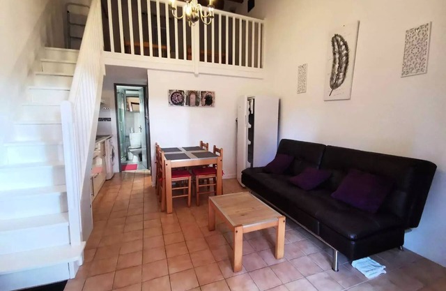 Residence Maisons De La Plage - Coquette two room mezzanine villa with air conditioning for 5 people in Port Leucate. Ref: 1MPL 171