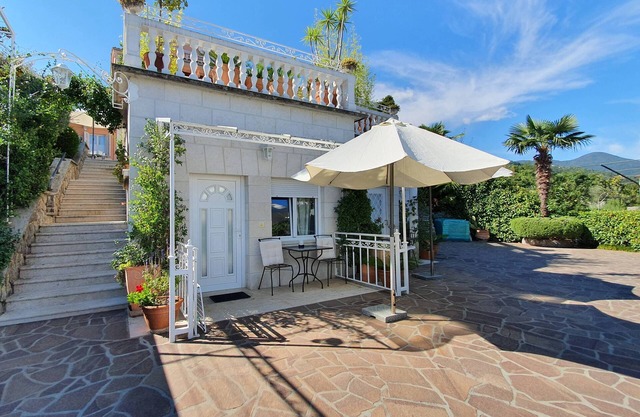 Studio flat with terrace and sea view Lovran, Opatija (AS-14178-a)