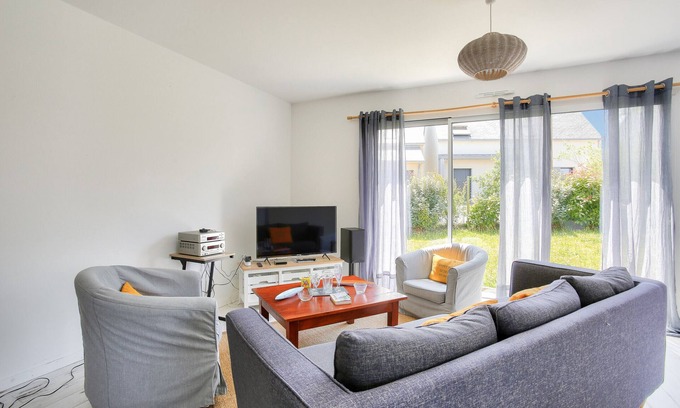 Saint-Lunaire Ski Chalet | 10 min from "la Grande plage" - 3* house for 6