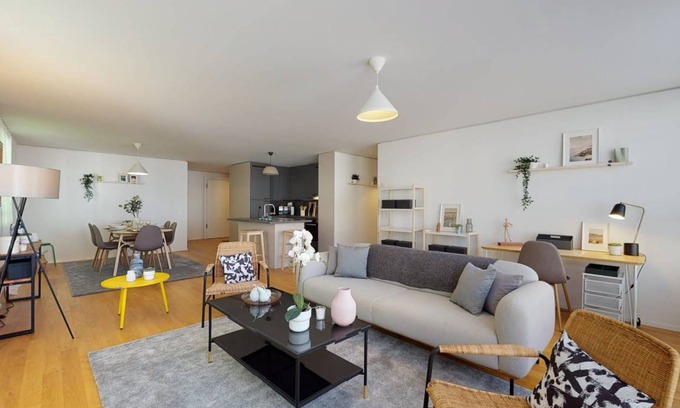 La Chaux-de-Fonds Apartment | 130 m² Apartment ∙ 3 bedrooms ∙ 6 guests