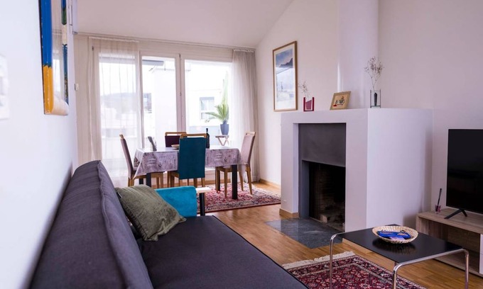 Uster District Apartment | 70 m² Apartment ∙ 2 bedrooms ∙ 4 guests