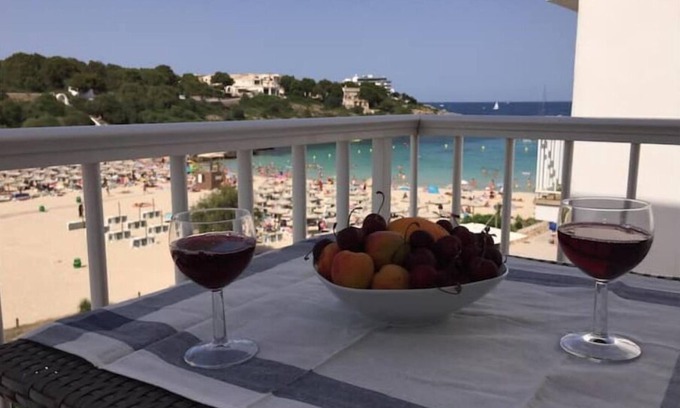 Portocolom Apartment | CalaMarcal on the Beach with Mediterranean Sea View! Spring & Summer available!