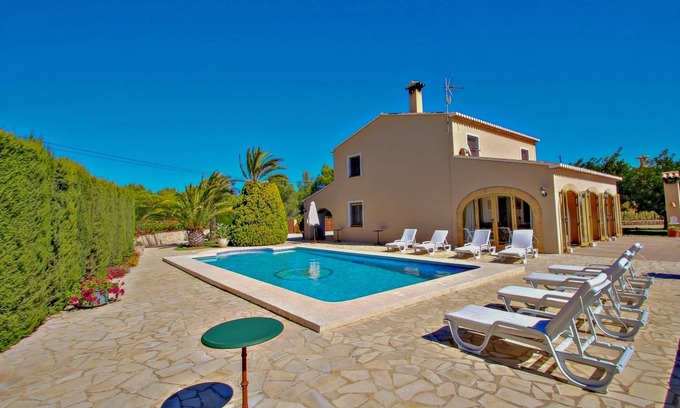 Benissa Villa | Finca Cantares - holiday home with private swimming pool in Benissa