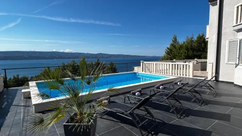Stanici Villa | Villa Lea with a beautiful view and swimming pool