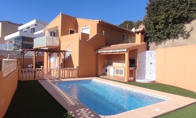 La Canuta Villa | VILLA TERRACOTA CALPE. * WITH PRIVATE POOL AND MAGNIFICENT SEA VIEW .