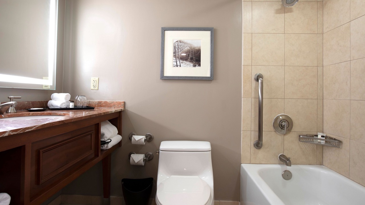 Photo of Bathroom in Downtown Niagara Falls