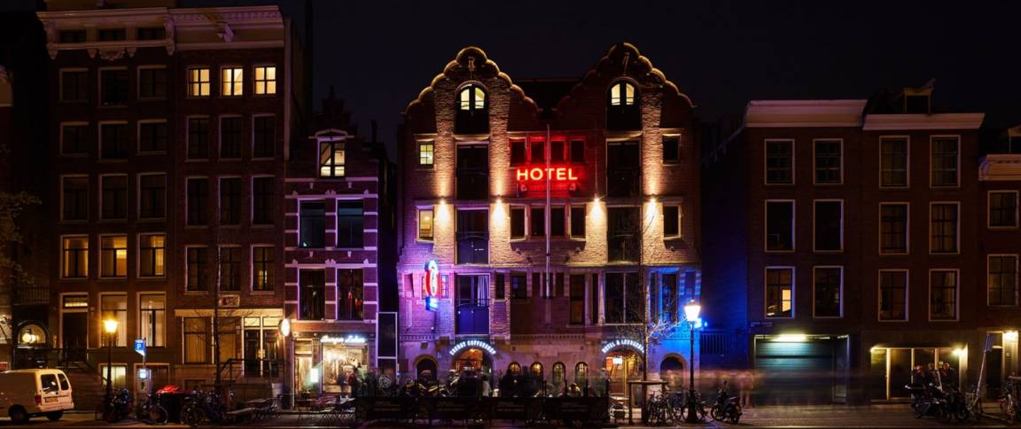 Photo of Buildings in Red Light District