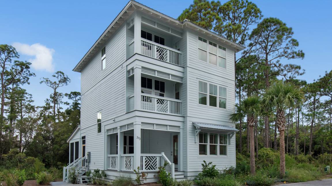 Photo of Buildings in Treetop