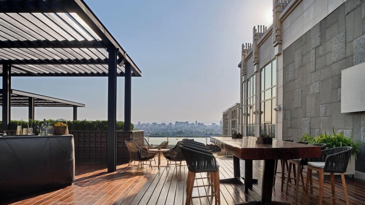 Photo of Patio Balcony in Downtown Beijing