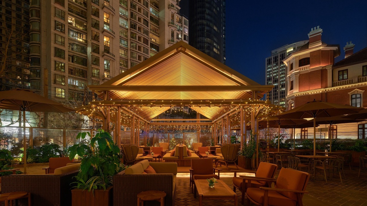 Photo of Patio Balcony in Downtown Shanghai