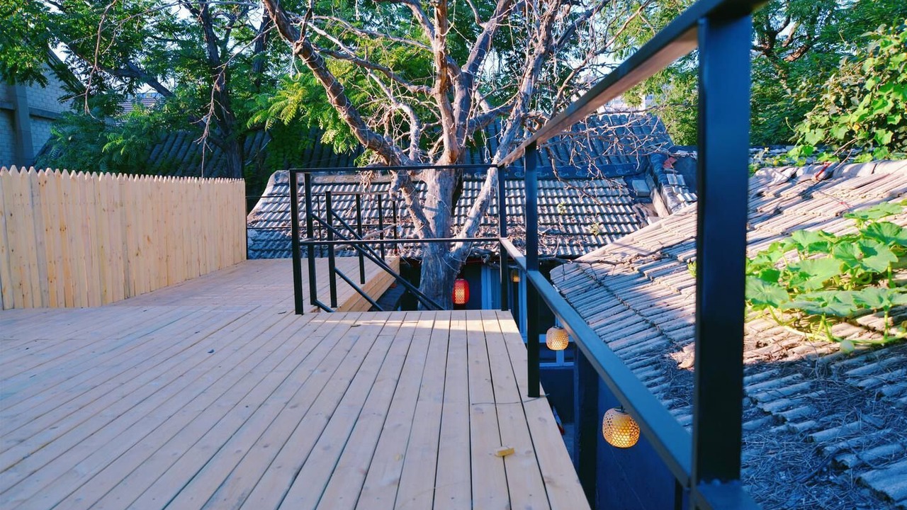 Photo of Patio Balcony in Downtown Beijing