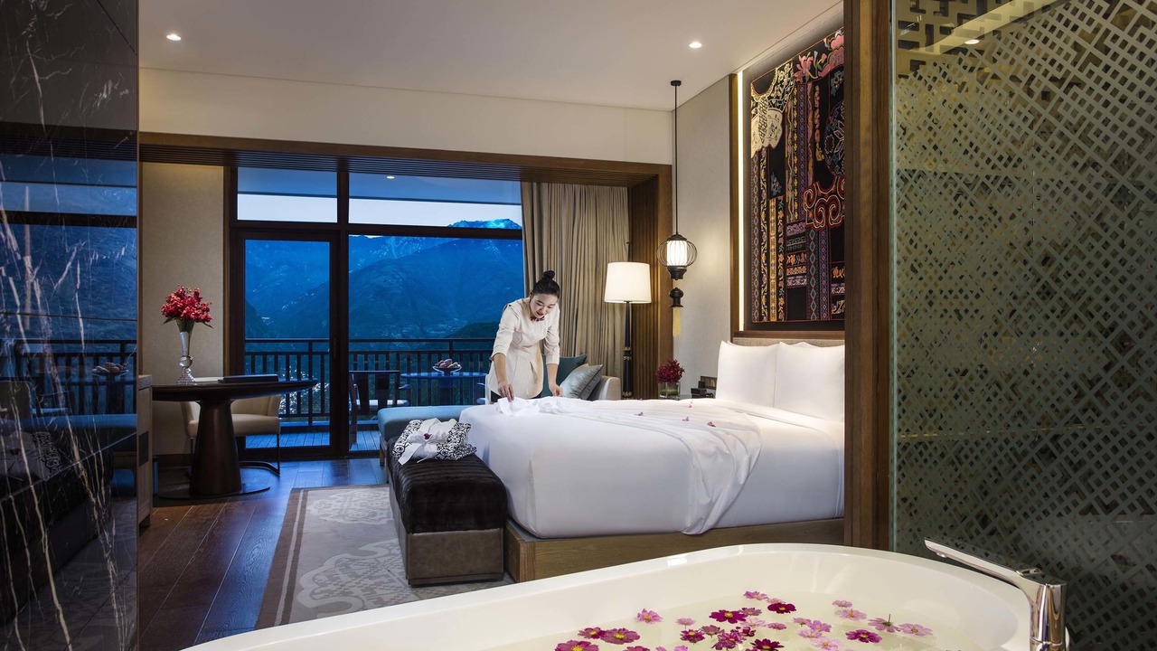 Photo of Bedroom in Jiuzhaigou