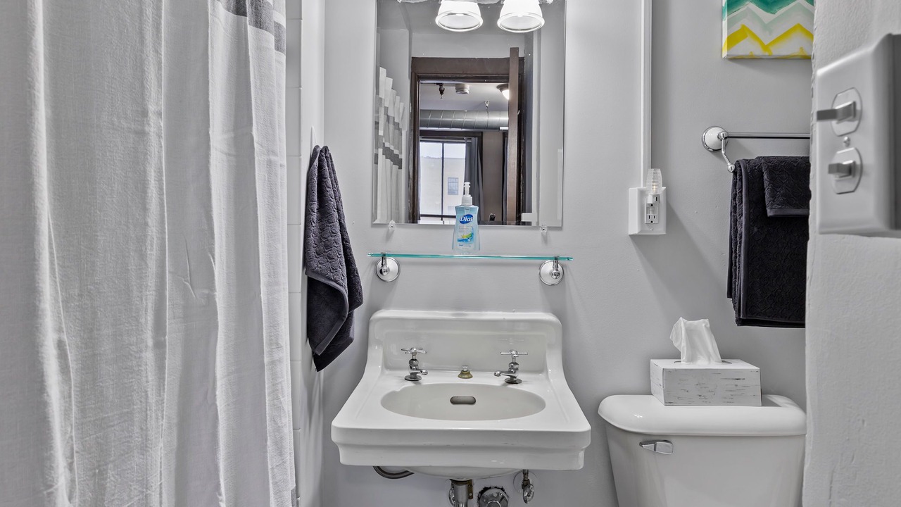 Photo of Bathroom in Downtown Syracuse