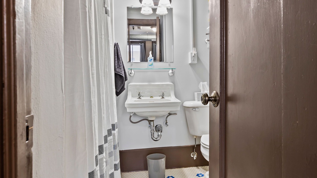 Photo of Bathroom in Downtown Syracuse