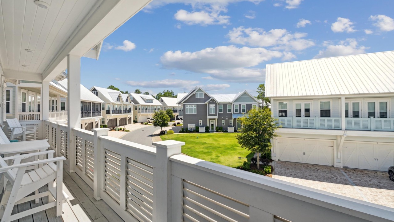 Photo of Patio Balcony in WaterSound Beach
