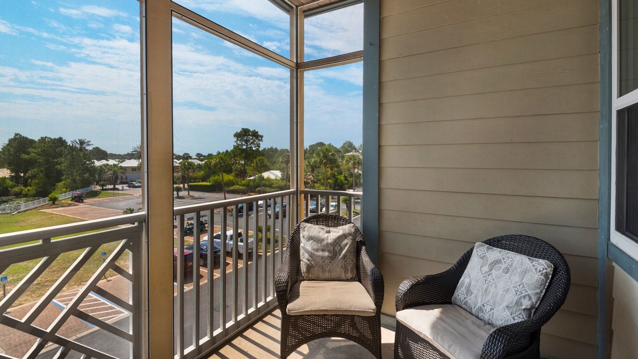 Photo of Patio Balcony in Seagrove Beach